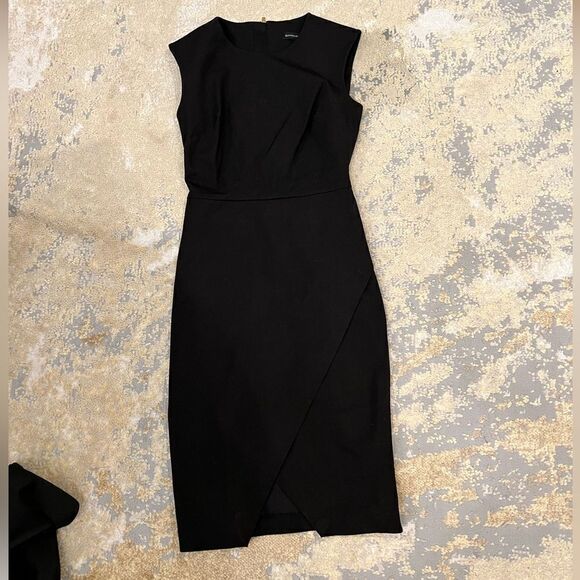 Banana Republic Dresses & Skirts - new banana republic black sleeveless asymmetrical top midi dress
